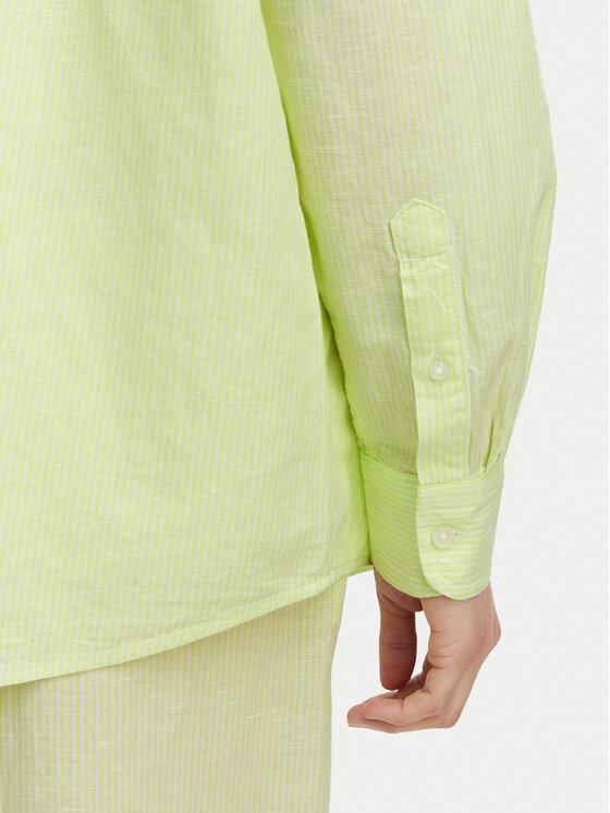 Tommy Jeans Tommy Jeans Marškiniai DW0DW22209 Šviesiai žalia Relaxed Fit
