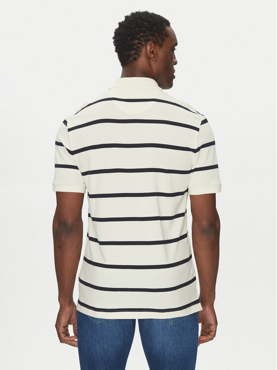 Gant Gant Polokošeľa 2014022 Écru Regular Fit