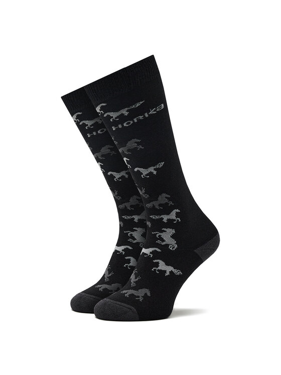 Horka Horka Garās zeķes Riding Socks 145450-0000-0203 Melns
