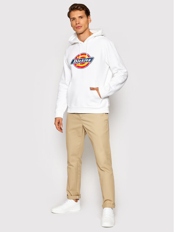Dickies Dickies Μπλούζα Icon Logo DK0A4XCB Λευκό Regular Fit