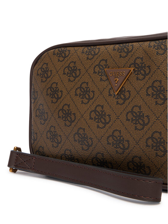Guess Guess Мъжка чантичка HMMILO P6150 Кафяв