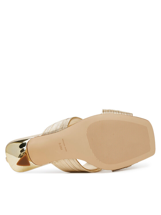 MICHAEL Michael Kors MICHAEL Michael Kors Şlapi Alessia 40S5ASMS1M Auriu