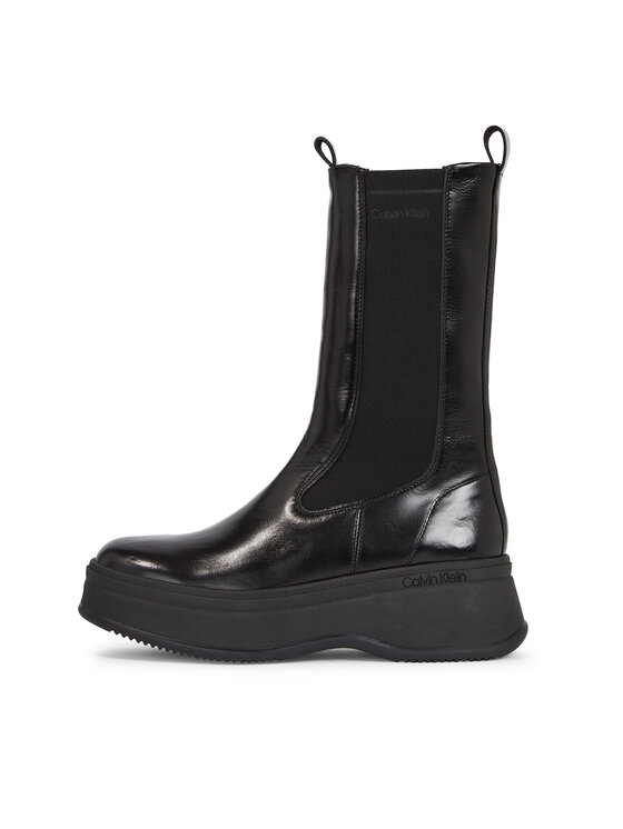 Calvin Klein Calvin Klein Chelsea cipele Pitched Chelsea Boot HW0HW01686 Crna