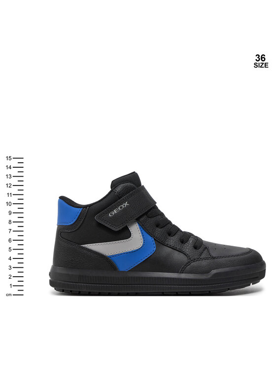 Geox Geox Сникърси J Arzach Boy J464AA 054FU C0245 D Черен