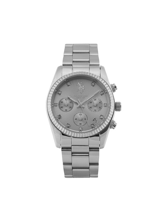 U.S. Polo Assn. Uhr Amelie USP8319ST Silberfarben