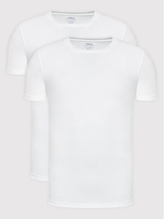 Polo Ralph Lauren Polo Ralph Lauren Komplet 2 t-shirtów Core Replen 714835960002 Biały Slim Fit