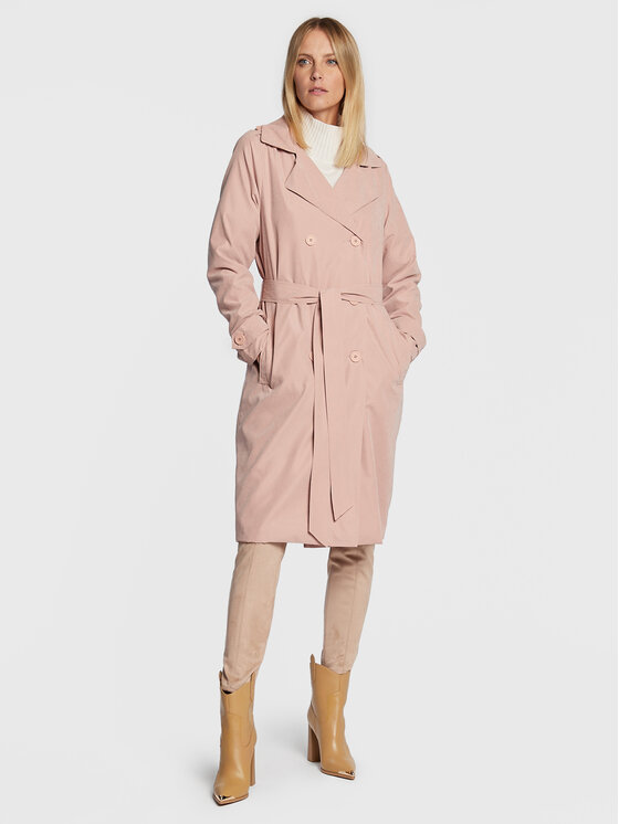 Trench LJK-VANITY Rosa Regular Fit