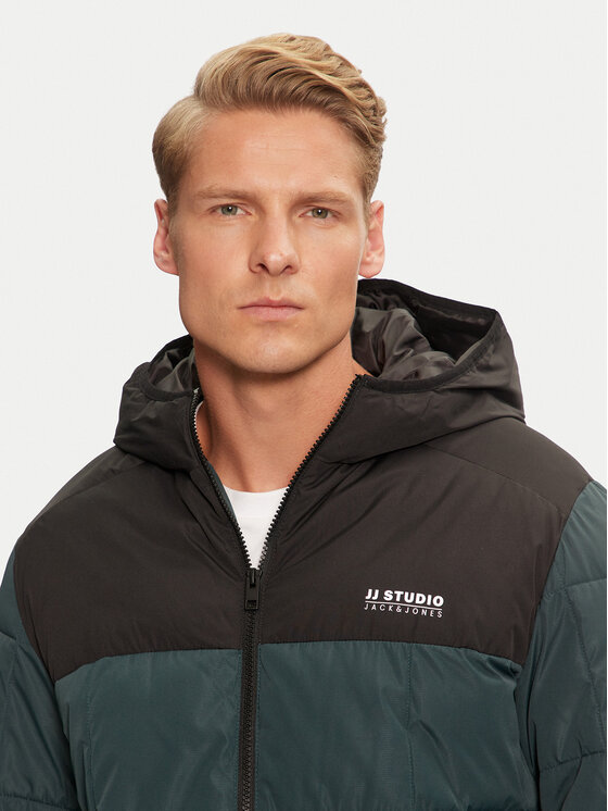 Jack&Jones Jack&Jones Zimska jakna Ben 12256905 Zelena Regular Fit