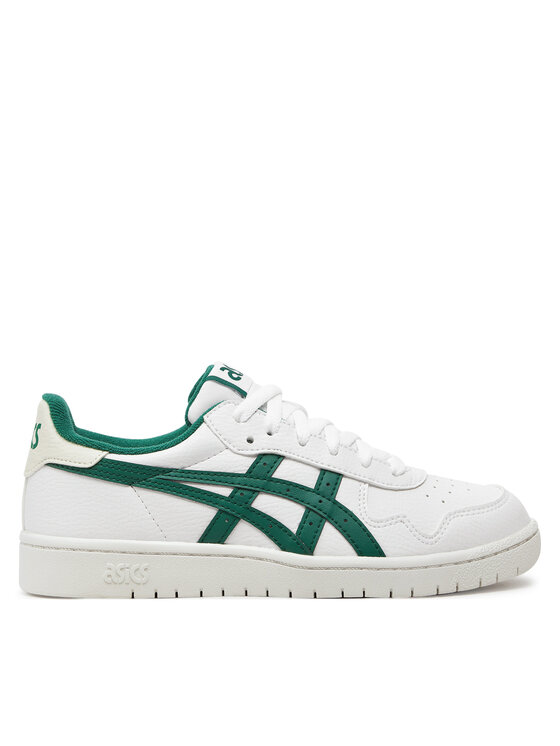Asics green sneakers hot sale