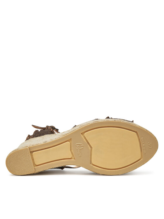 Castañer Castañer Espadryle Bromelia/8Ed/032 022360 Brązowy