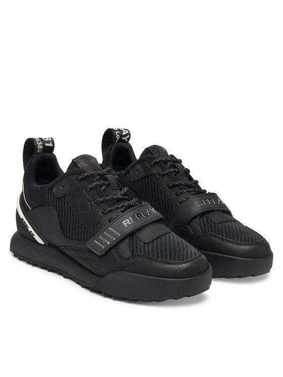REPLAY REPLAY Sneakersy GMS8L .000.C0022L Czarny