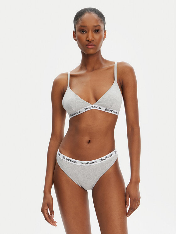 Juicy Couture Juicy Couture Biustonosz braletka JCLQB224518 Szary