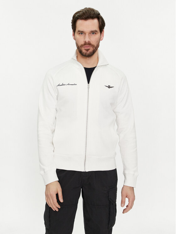 Aeronautica Militare Aeronautica Militare Bluză 241FE1860F537 Alb Regular Fit