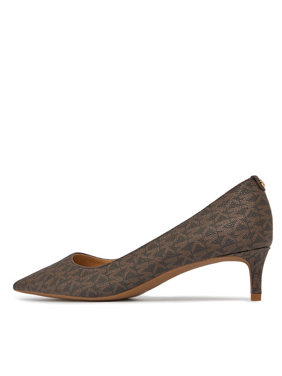 MICHAEL Michael Kors MICHAEL Michael Kors Szpilki Alina Flex Kitten Pump 40R3ALMP1B Brązowy