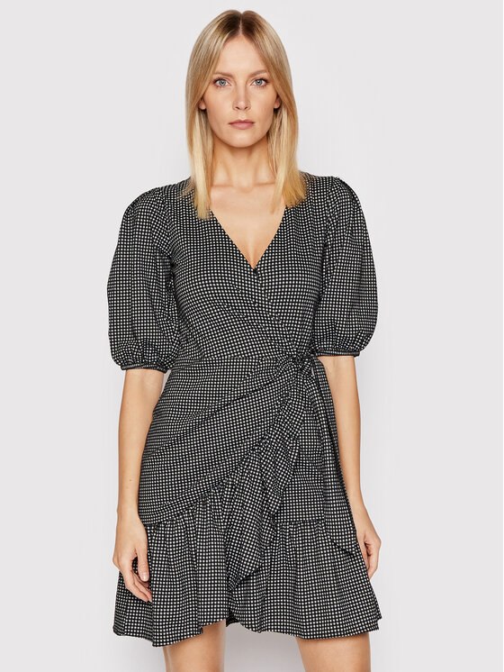 Vestito da giorno W2GK65 KB450 Nero Regular Fit