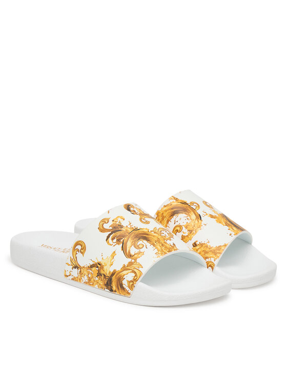 Versace Jeans Couture Versace Jeans Couture Шльопанці 80VA3SQ3 ZS365 G03 Білий