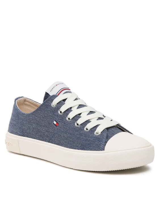 Tommy Hilfiger Sneakers Low Cut Lace Up T3X9 32827 0890 S Bleu Modivo