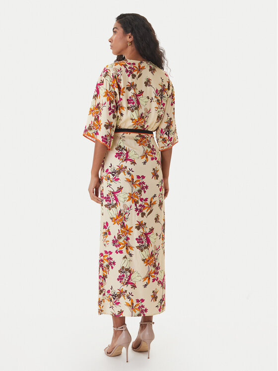 Simona Corsellini Simona Corsellini Sommerkleid P26CPAB01901 Écru