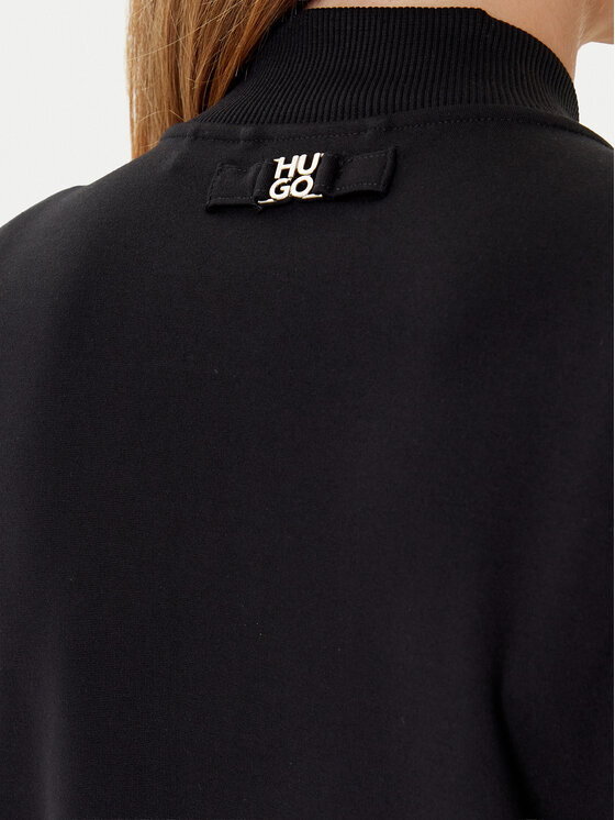 HUGO HUGO Bluza Dakure 50542743 Czarny Relaxed Fit