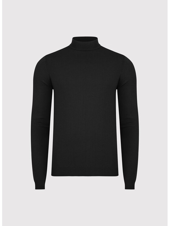 Pako Lorente Pako Lorente Golf P25WB-2X-026 Czarny Classic Fit