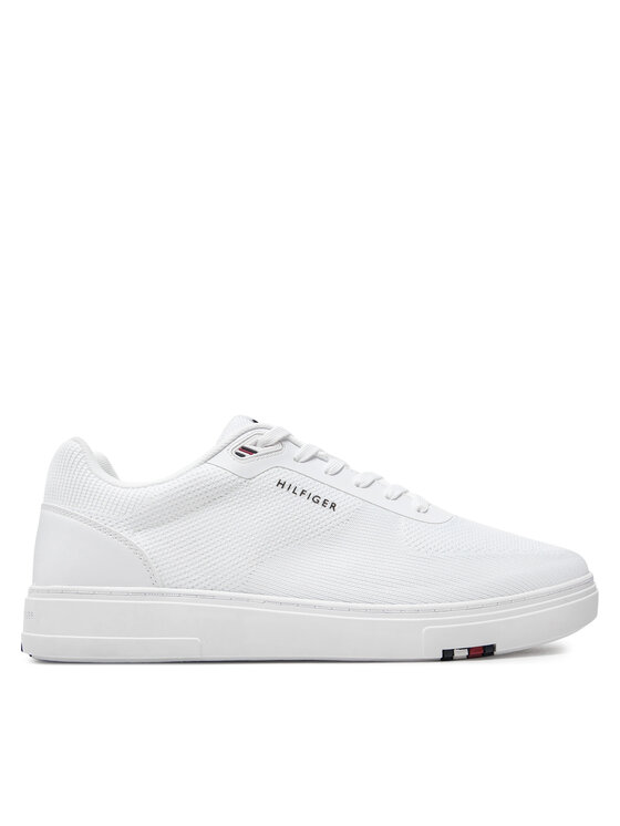 Tommy Hilfiger Tommy Hilfiger Sneakersy Modern Cup Knit Rwb FM0FM04942 Bílá