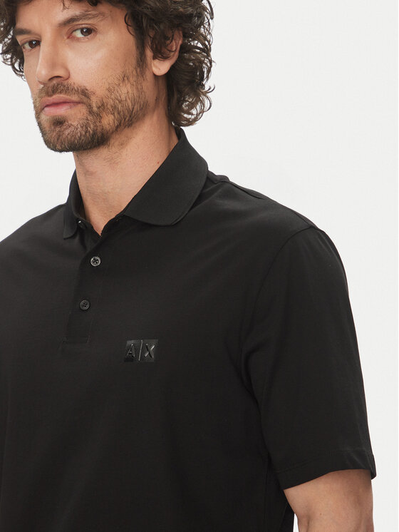 Armani Exchange Armani Exchange Polokošile XM000484 AF10364 UC001 Černá Regular Fit