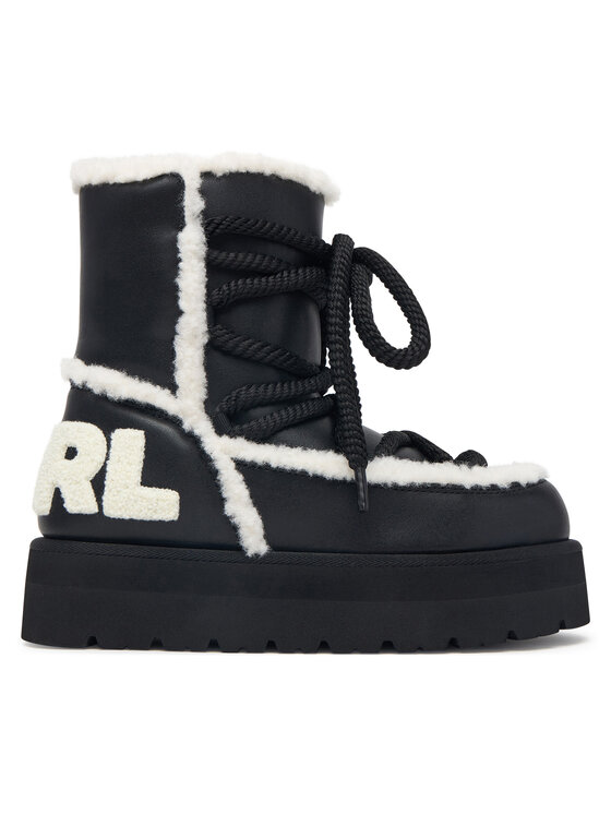 KARL LAGERFELD KARL LAGERFELD Snehule Skylar Ski KL49676 Čierna