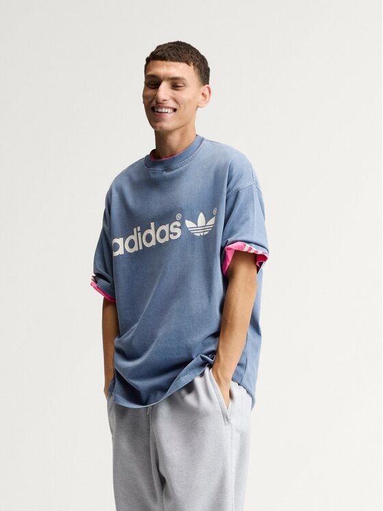 adidas Originals adidas Originals T-Shirt 173264 Czarny Regular Fit