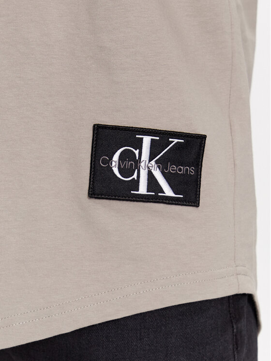 Calvin Klein Jeans Calvin Klein Jeans Póló J30J323482 Bézs Regular Fit