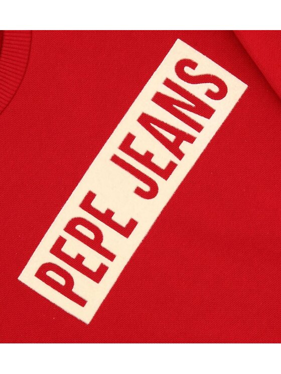 Pepe Jeans Pepe Jeans Bluza Jamie Czerwony Regular Fit