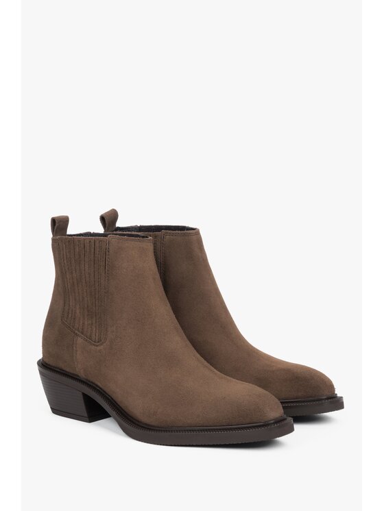 Estro Estro Καουμπόικες Μπότες & Μποτάκια ER00118735 Καφέ