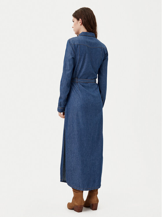 Noisy May Noisy May Hemdkleid Sigga 27032159 Dunkelblau Regular Fit