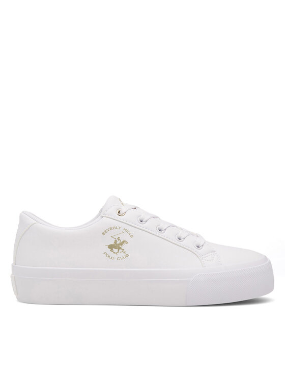 Beverly Hills Polo Club Sneakersy BHPC040W Biela