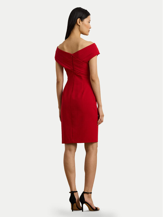 LAUREN RALPH LAUREN LAUREN RALPH LAUREN Koktélruha 253936390009 Piros Slim Fit