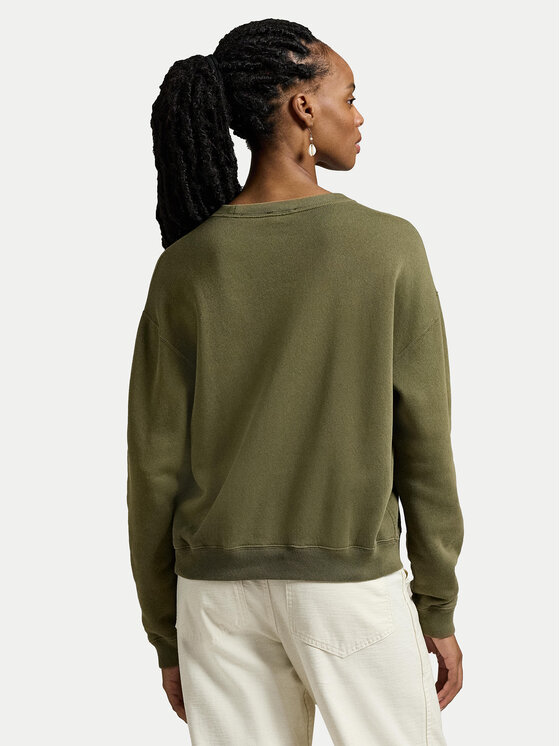 Polo Ralph Lauren Polo Ralph Lauren Džemperis ar kapuci 211943006020 Zaļš Relaxed Fit