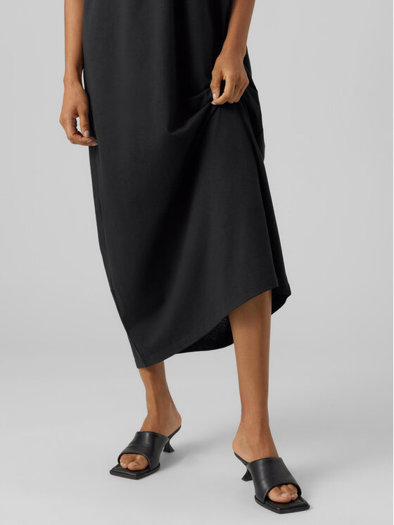 Vero Moda Vero Moda Nyári ruha Luna 10286077 Fekete Regular Fit