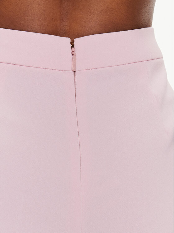 PINKO Pinko Hlače iz tkanine Parano 102861 7624 Roza Regular Fit