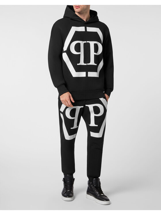 PHILIPP PLEIN PHILIPP PLEIN Felpa 459 Nero Regular Fit