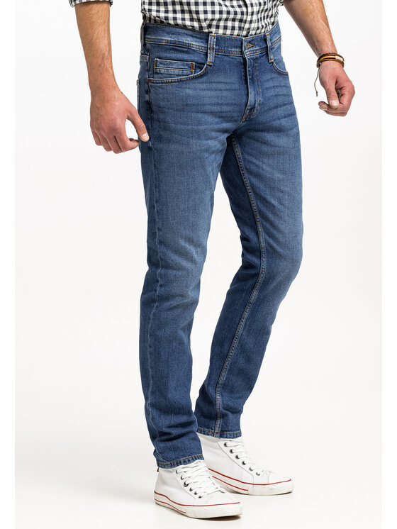 Mustang Mustang Jeansy OREGON SLIM Niebieski Slim Fit