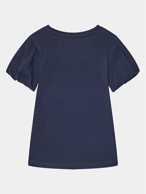 Guess Guess T-Shirt K4RI16 K6YW4 Tmavomodrá Regular Fit
