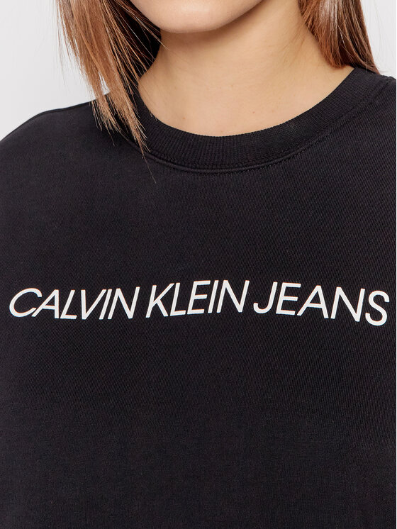 Calvin Klein Jeans Calvin Klein Jeans Mikina J20J209761 Čierna Regular Fit