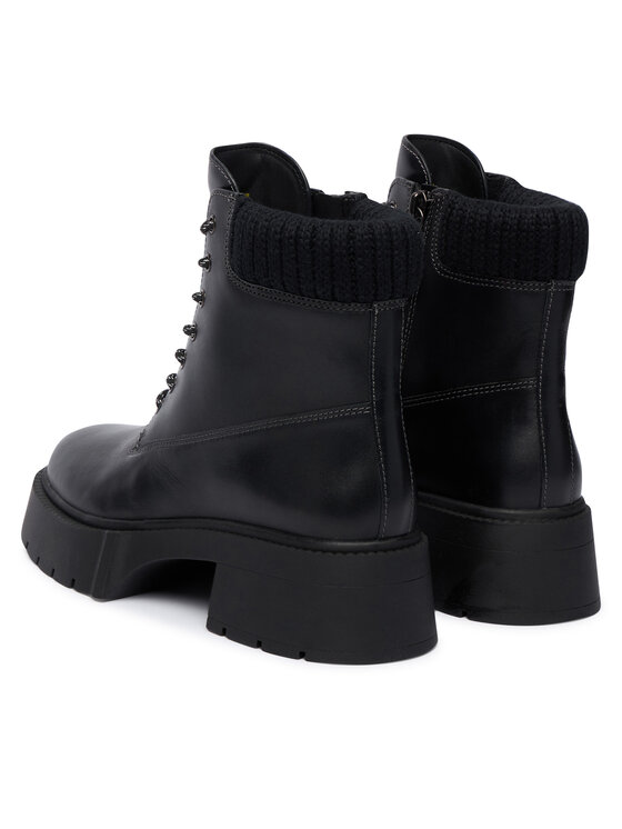 Coach Coach Schnürschuhe Leah Platform CCH88 Schwarz