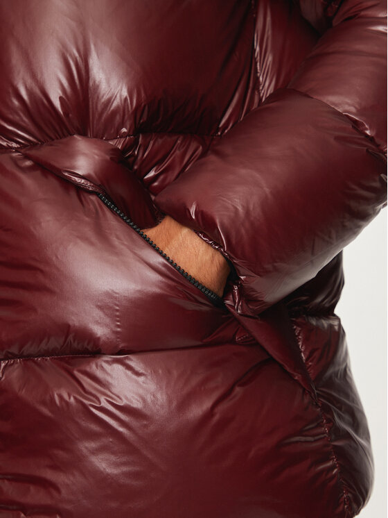 Hetregó Hetregó Dūnu jaka Justin 8N562 Bordo Regular Fit