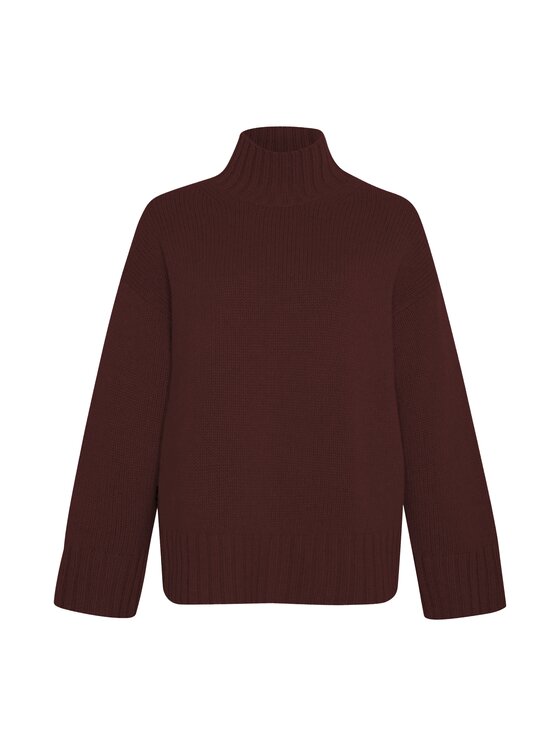 Style Republic Style Republic Golf Sweter o kroju oversize typu boxy, z mieszanki kaszmiru i wełny Boxy Fit
