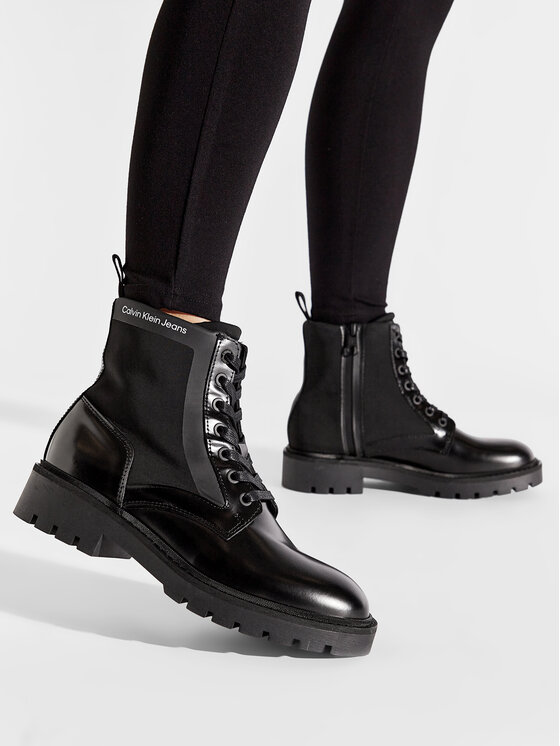 Calvin klein military boots store