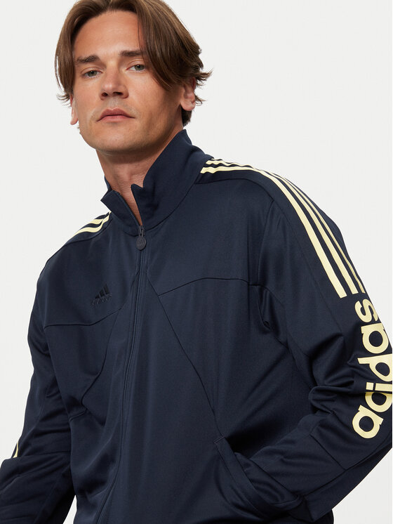 Felpa adidas nera e blu outlet