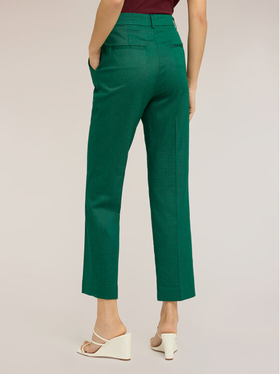 Motivi Motivi Pantaloni di tessuto P077Q004519N035 Verde Regular Fit