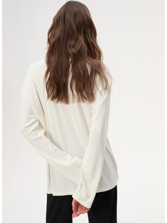 LEBRAND LEBRAND Longsleeve Anthony Biały