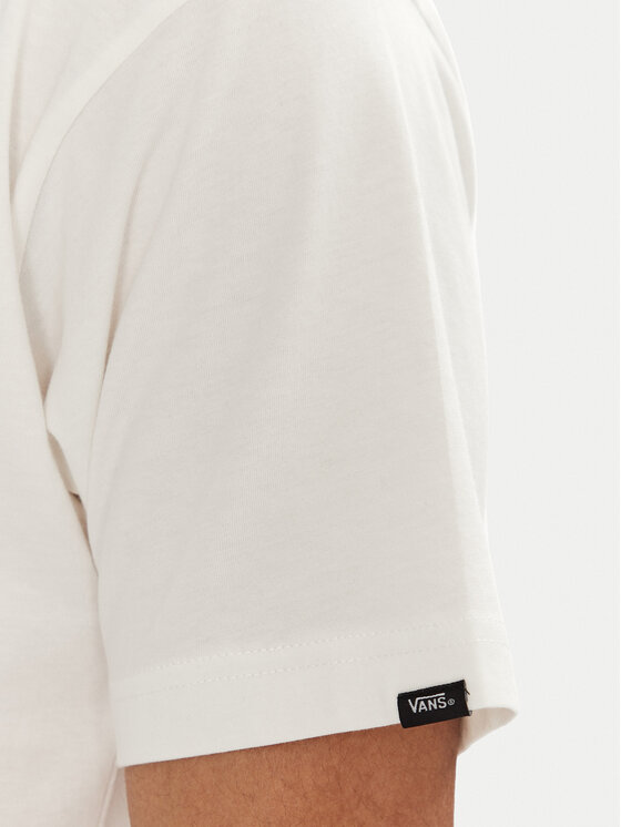 Vans Vans T-shirt Road Stop VN000M67 Écru Regular Fit