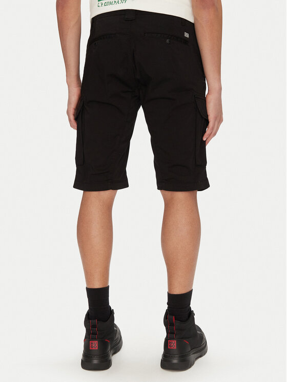 C.P. Company C.P. Company Шорти з тканини 18CMBE116A005694G Чорний Regular Fit